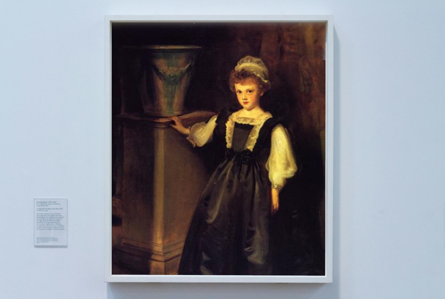 The Honorable Laura Lister by John Singer Sargent Realism Art dated 1896