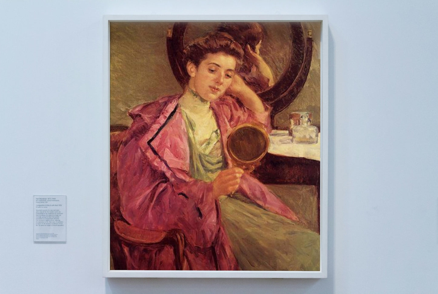 Woman at Her Toilette by Mary Cassatt Impressionism Art dated 1909