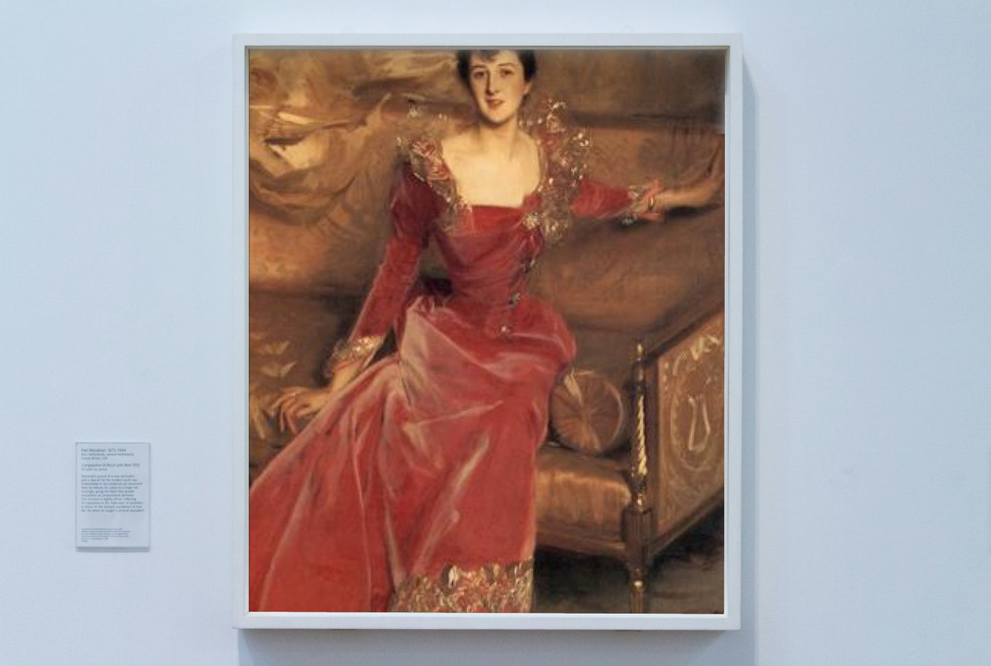 Mrs. Hugh Hammersley by John Singer Sargent Realism Art dated 1893