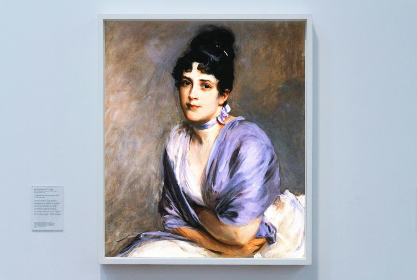 Mrs. Frank Millet by John Singer Sargent Realism Art dated 1886