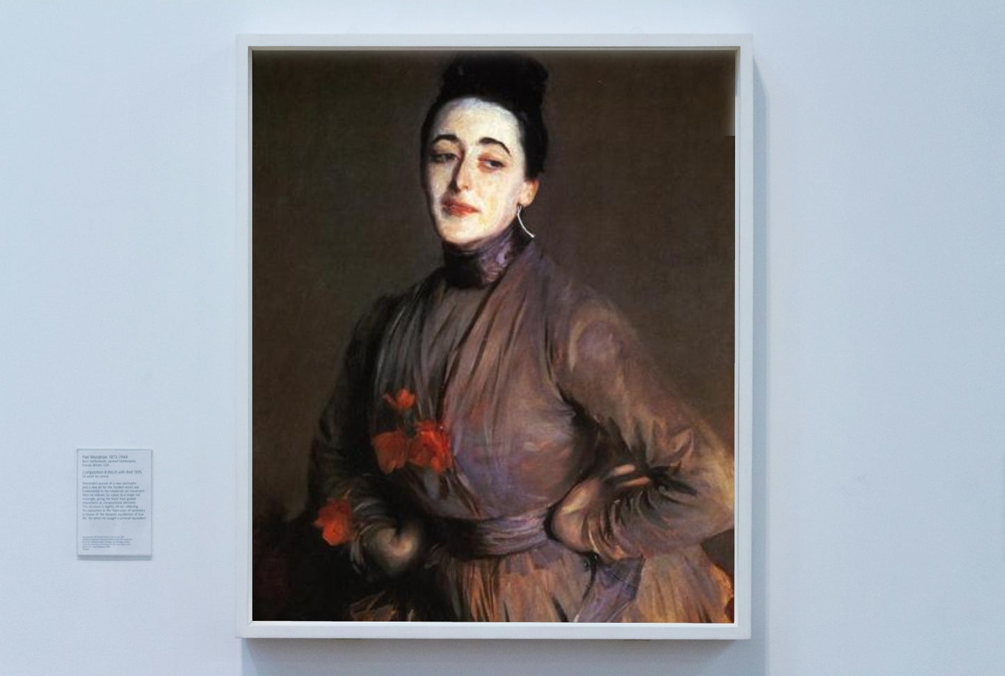 Flora Priestley by John Singer Sargent Realism Art dated 1889