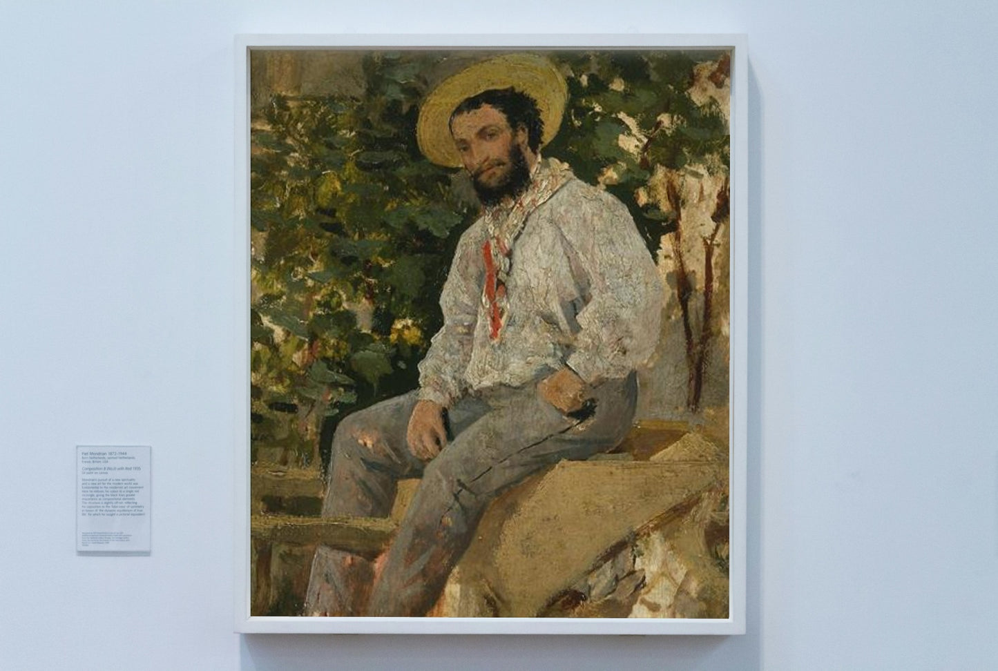 Diego Martelli in Castiglioncello by Giovanni Boldini Realism Art dated 1866