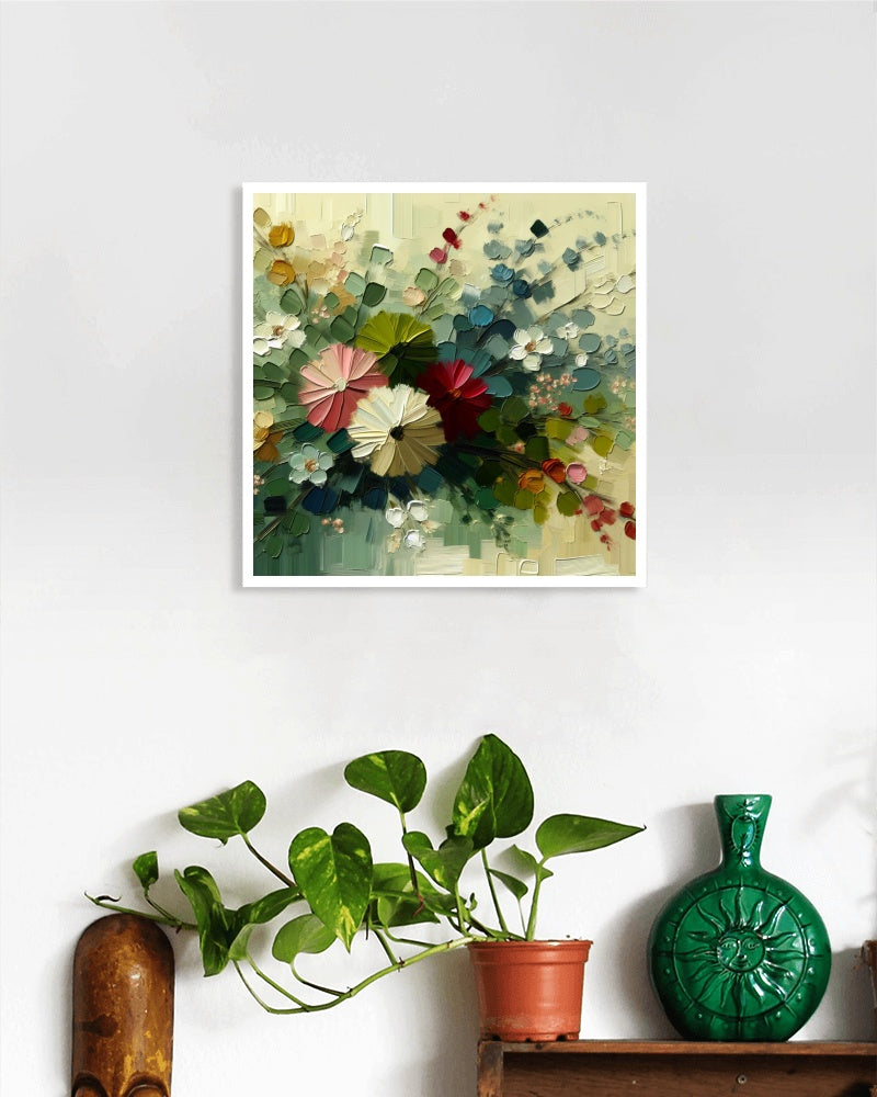 Vibrantus Floralia Oilpainting Art