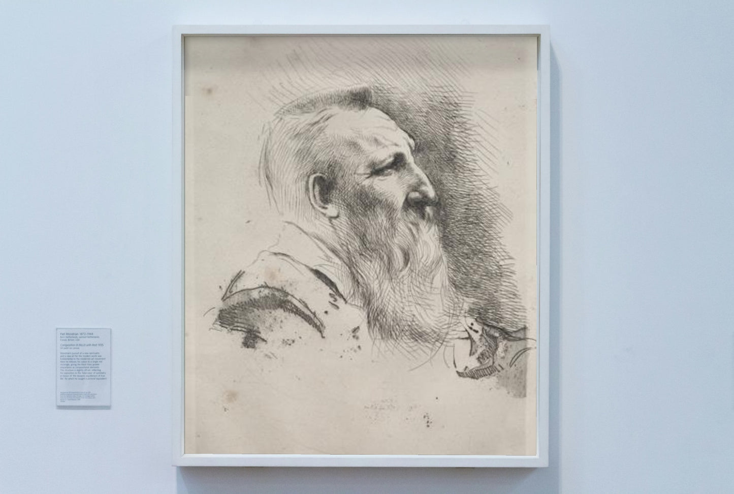 Auguste Rodin by Paul-Albert Besnard Impressionism Art dated 1922