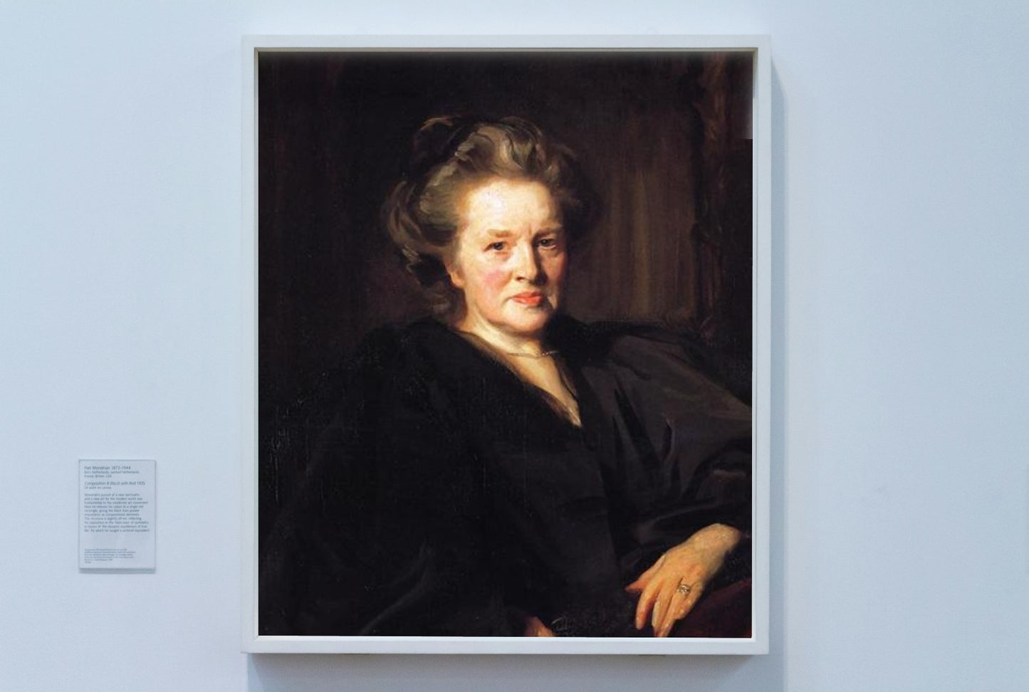 Elizabeth Garrett Anderson by John Singer Sargent Realism Art dated 1900