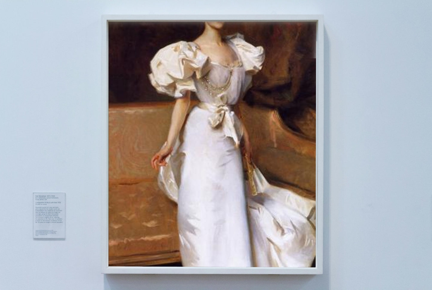 Portrait of the Countess of Clary Aldringen by John Singer Sargent Realism Art dated 1896