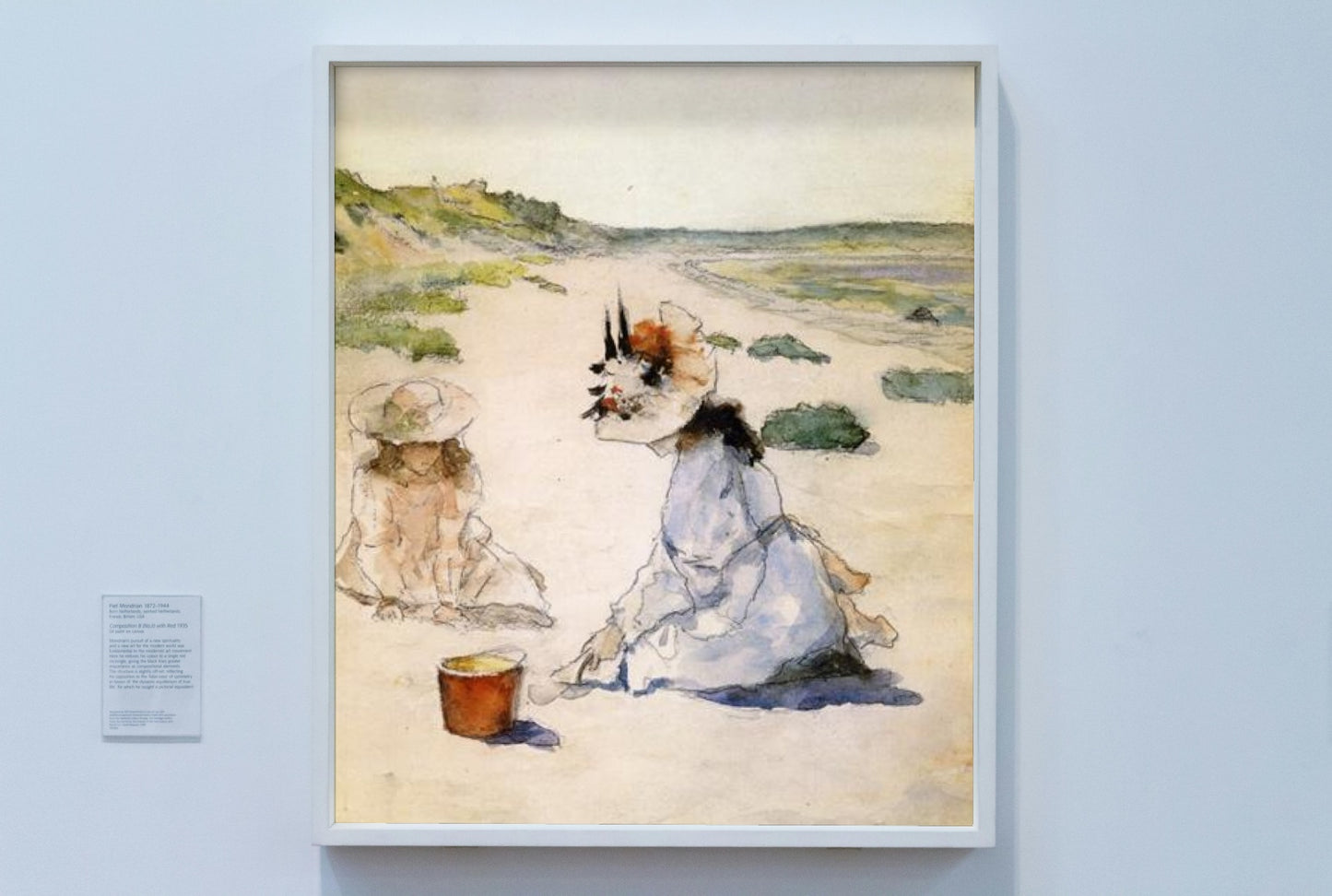 On the Beach, Shinnecock by William Merritt Chase Impressionism Art dated 1895