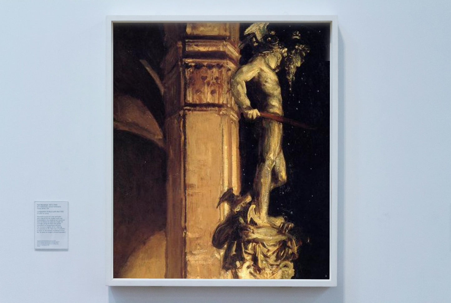 Statue of Perseus by Night by John Singer Sargent Impressionism Art dated 1902