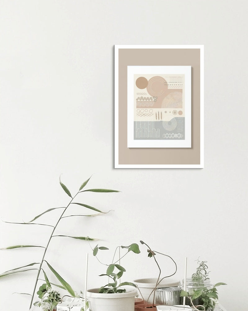 Soothing Serenity Boho Art: Tranquil and Ethereal