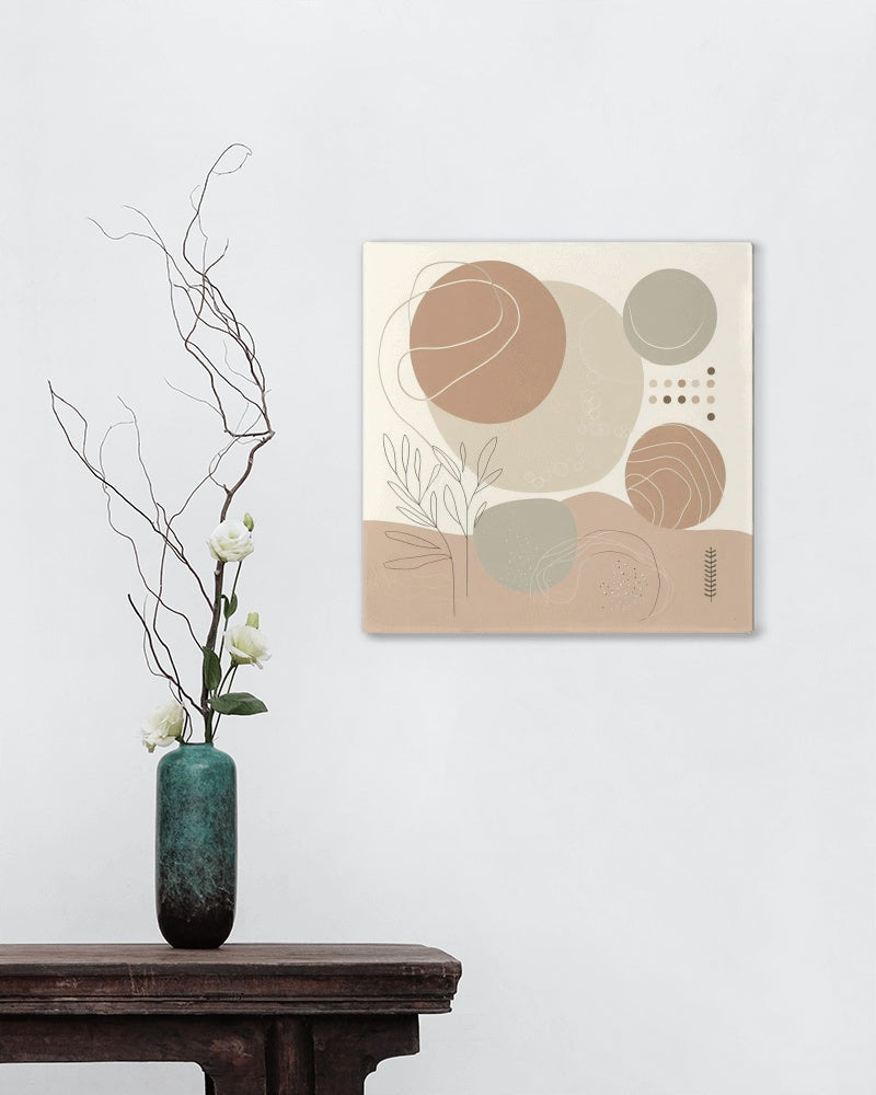 Boho Serenity: Modern Minimalist Wall Art