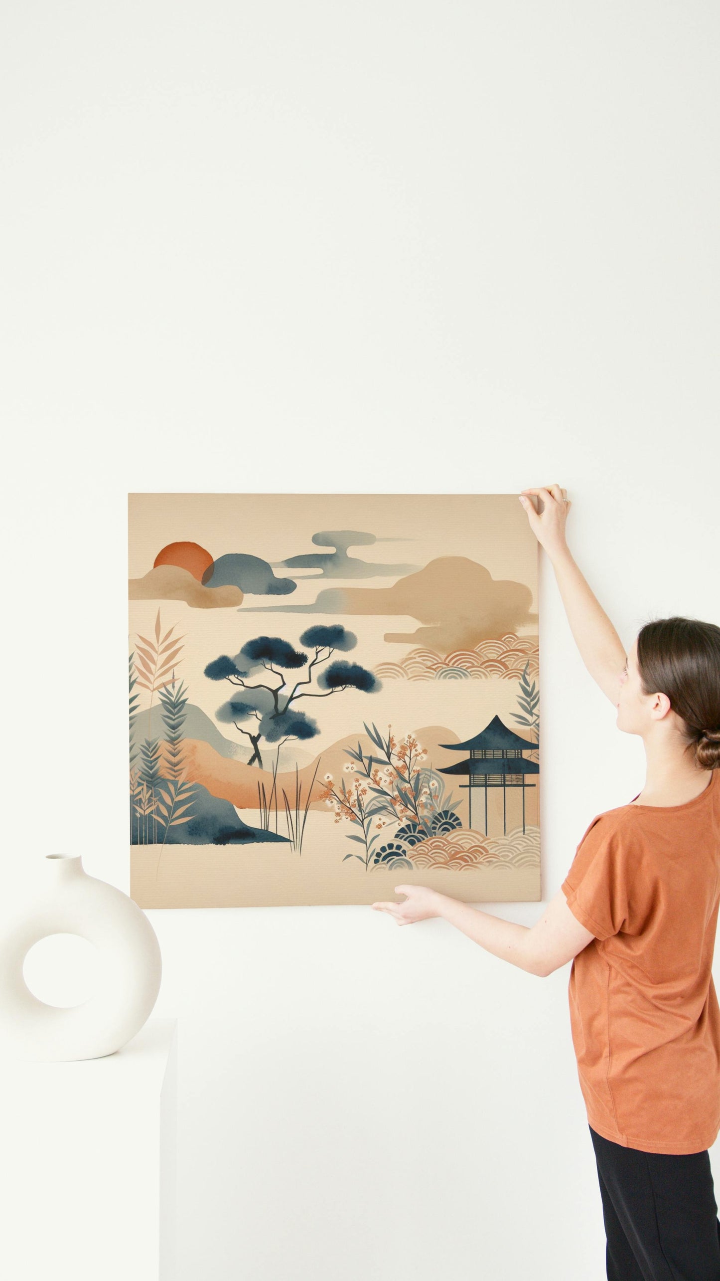 Serenum Nipponicum: Exquisite Modern Japanese Art with Subtle Hues