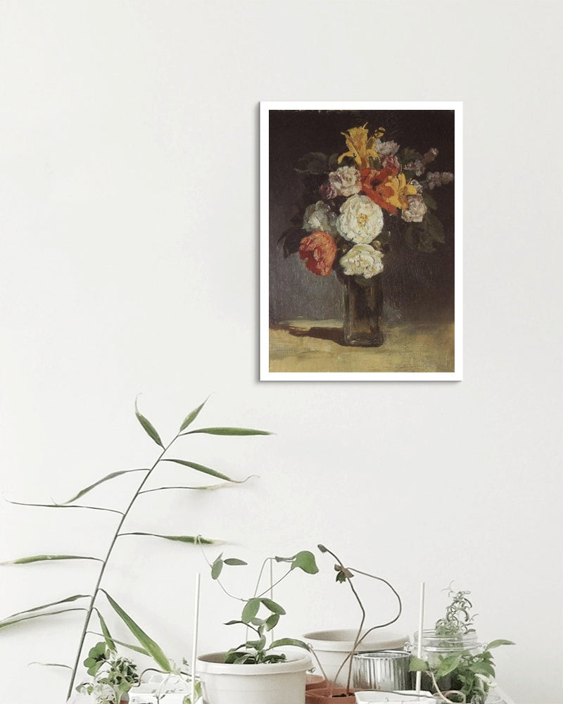 Bouquet. Abramtzevo by Viktor Vasnetsov Realism Art