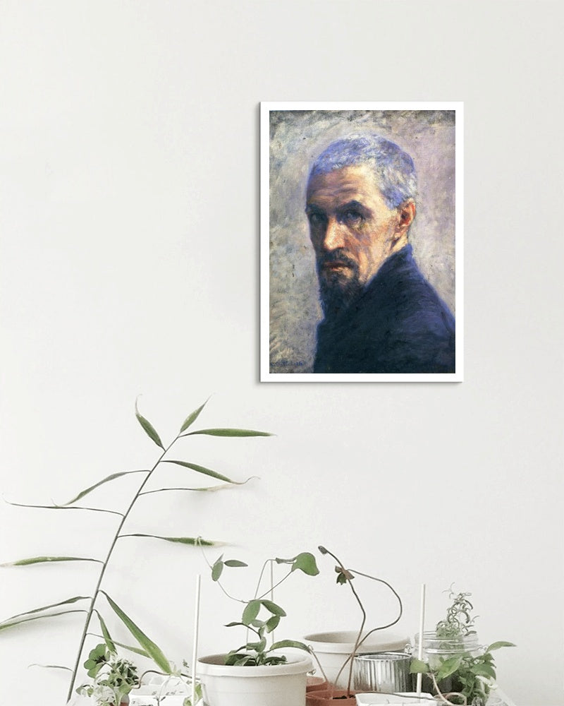 Self-Portrait by Gustave Caillebotte Impressionism Art dated 1892