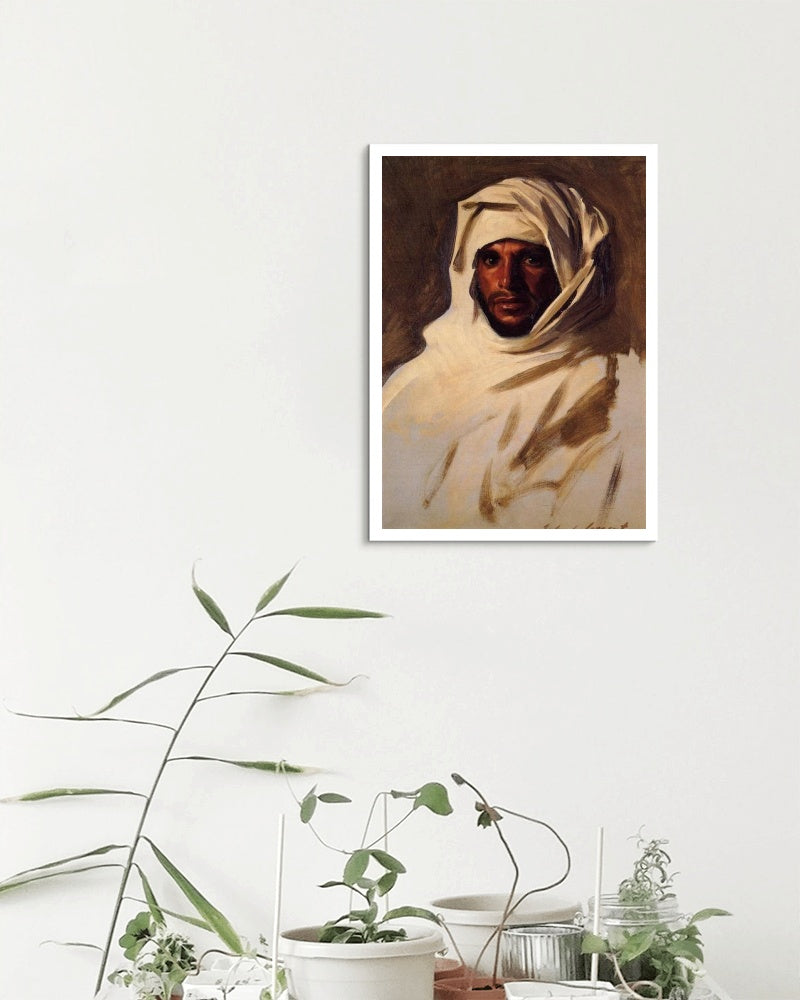 A Bedouin Arab by John Singer Sargent Realism Art dated 1891