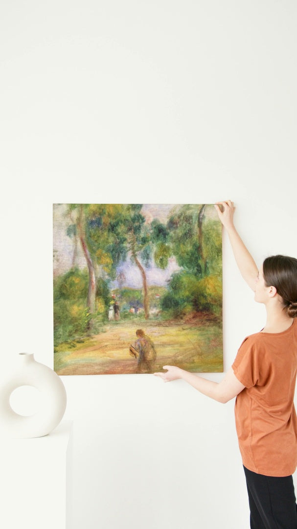 Landscape with Figures by Pierre-Auguste Renoir Impressionism Art