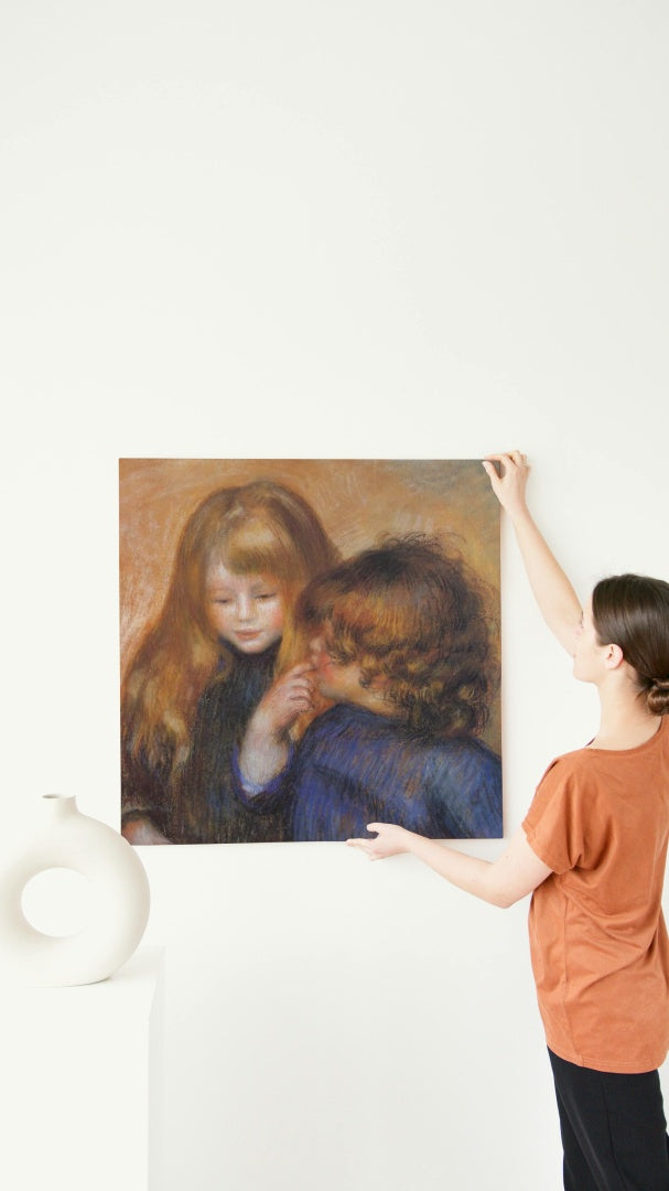 Young gypsy girls by Pierre-Auguste Renoir Impressionism Art dated 1902