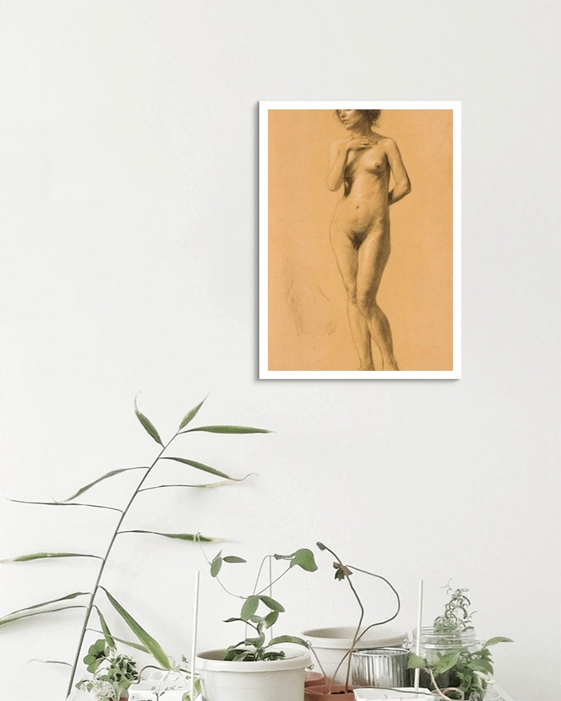 Female nude by Paul Mathiopoulos Realism Art