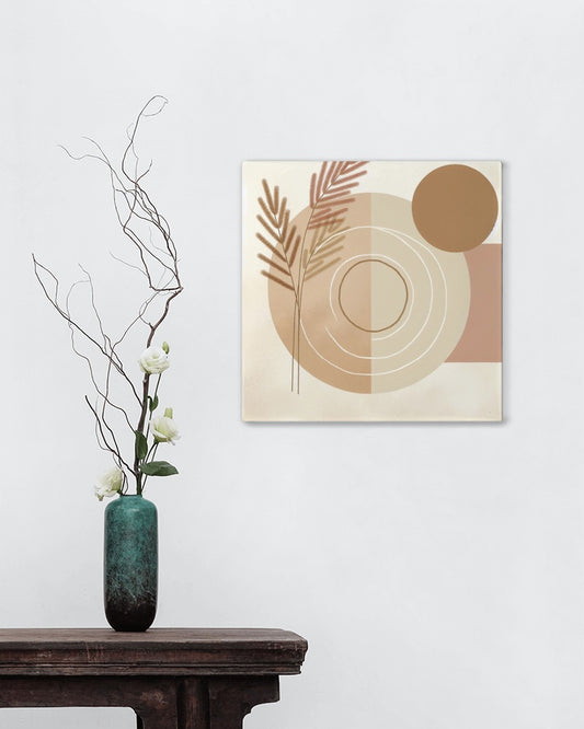 Serene Tranquility: Minimalistic Boho Art