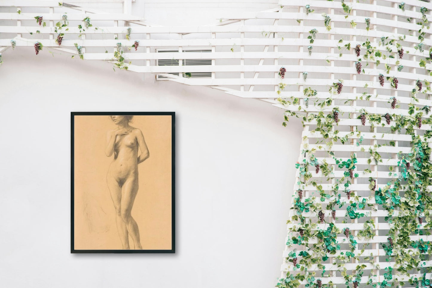 Female nude by Paul Mathiopoulos Realism Art