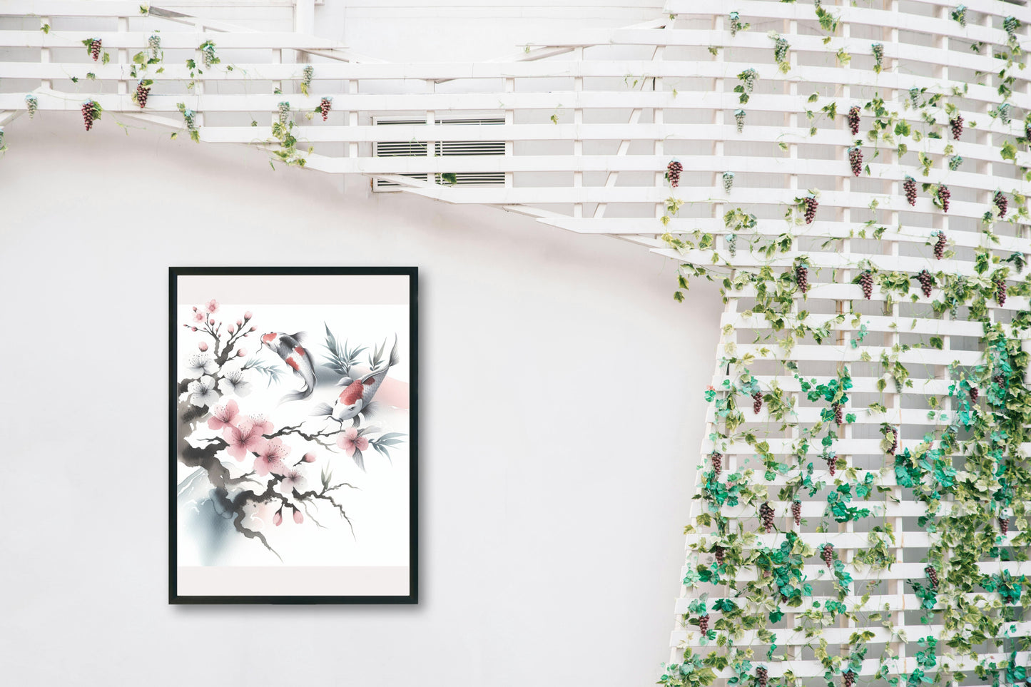 Elysian Ananda Sakura: Japanese Watercolor Serenity