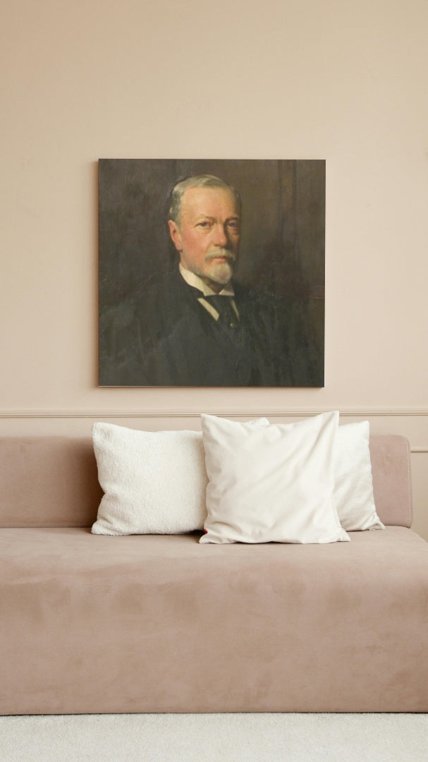 Alfred Shuttleworth by William Logsdail Realism Art dated 1904