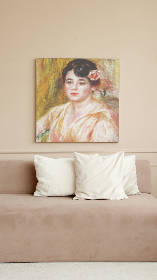 Adele besson by Pierre-Auguste Renoir Impressionism Art dated 1918