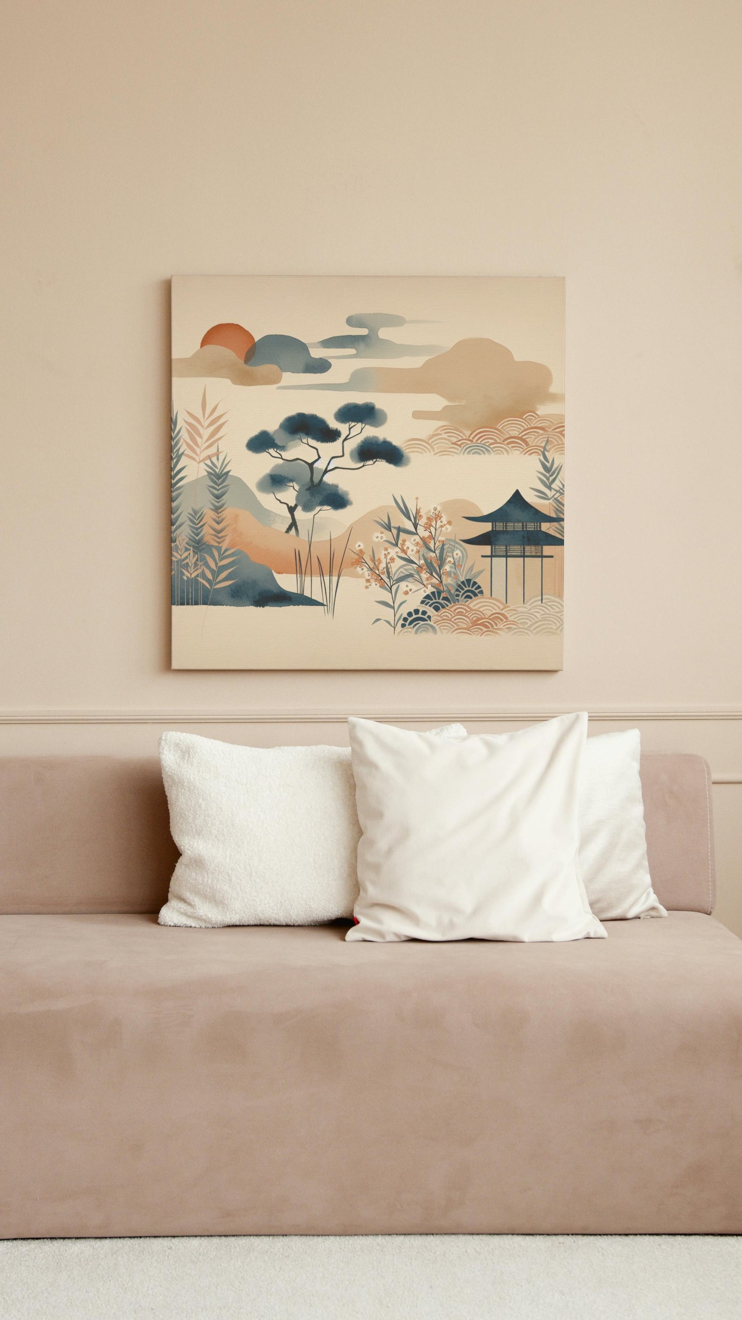 Serenum Nipponicum: Exquisite Modern Japanese Art with Subtle Hues