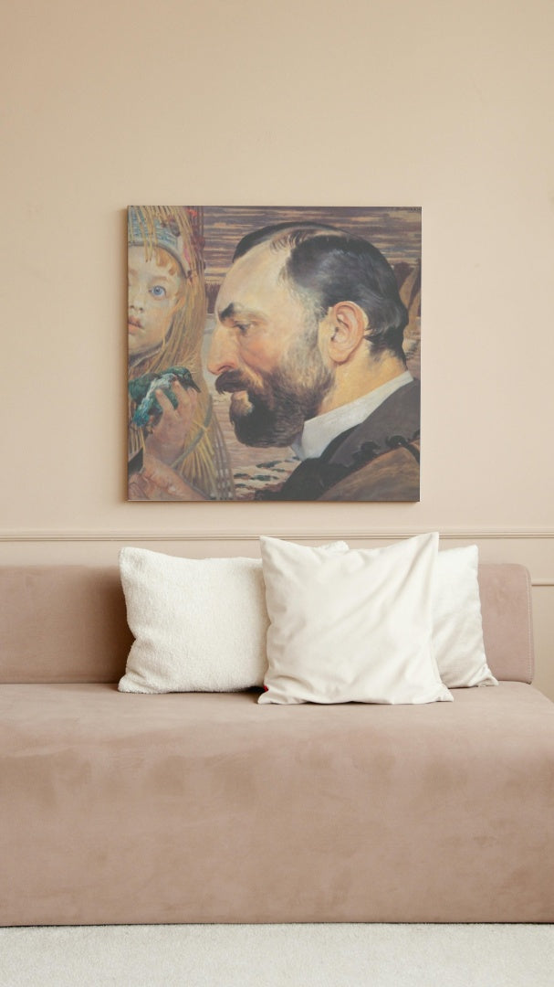 Portrait of Feliks Jasienski by Jacek Malczewski Art Nouveau (Modern) Art