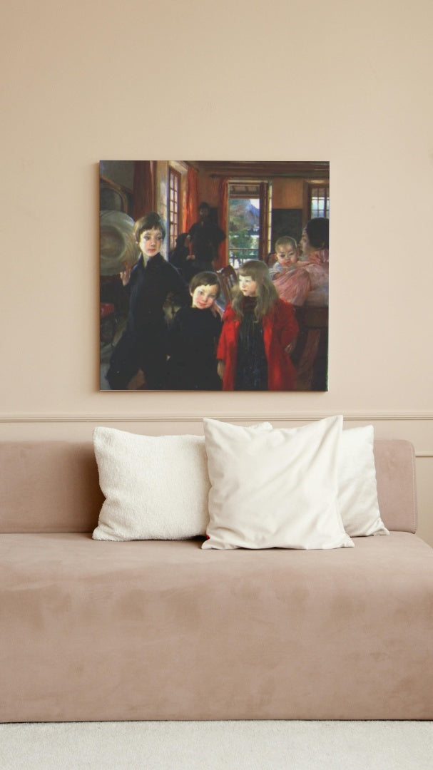 The Artist&#39;s Family by Paul-Albert Besnard Impressionism Art