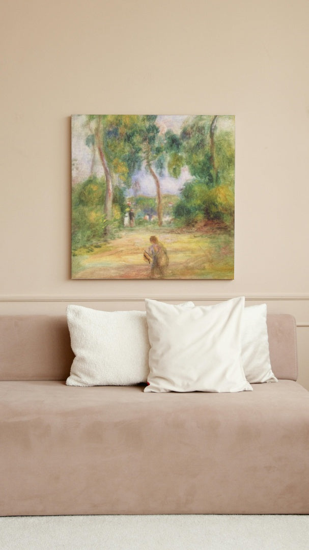 Landscape with Figures by Pierre-Auguste Renoir Impressionism Art