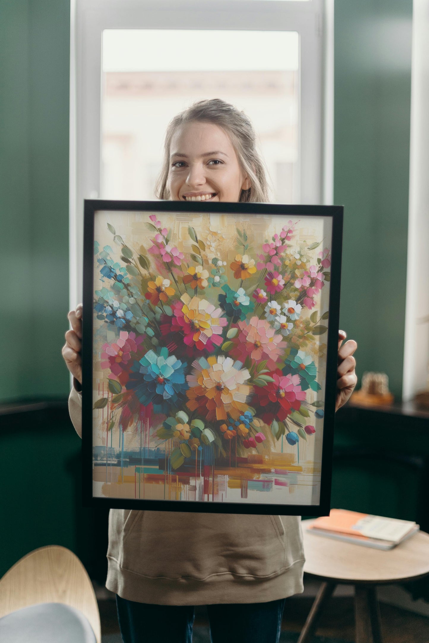 Vividus Vitarana Floral Oilpainting Masterpiece