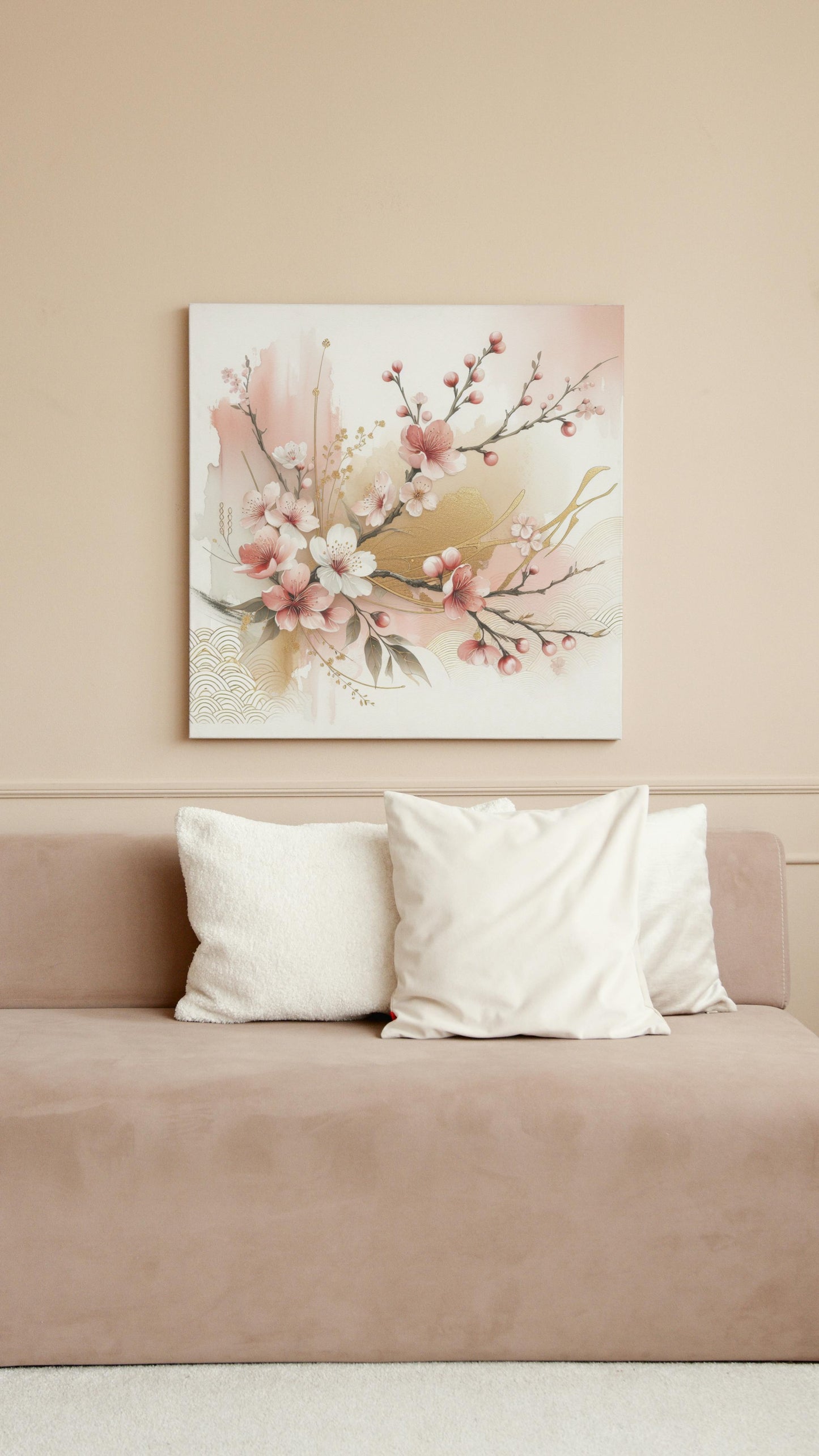 Auroralis Virenta Sakura: Modern Japanese Watercolor Art