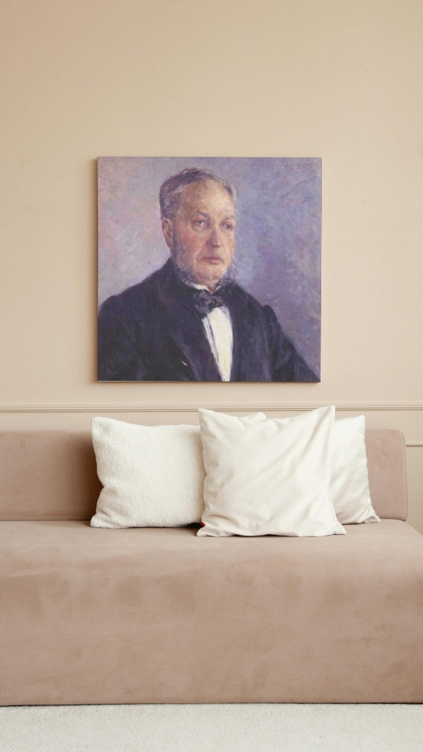 Portrait of Jean Daurelle by Gustave Caillebotte Impressionism Art dated 1885