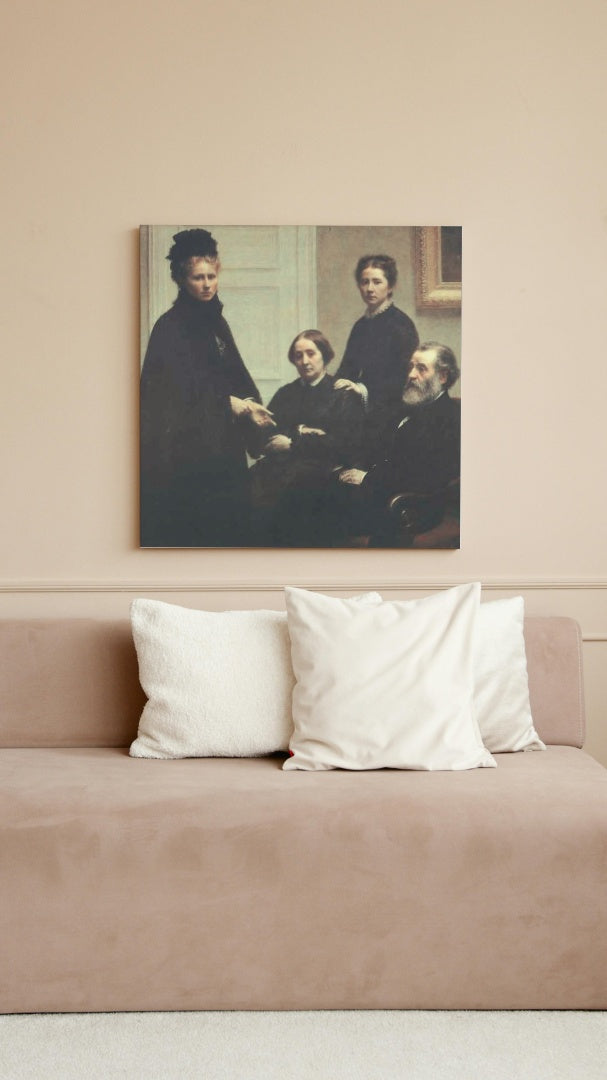 The Dubourg Family by Henri Fantin-Latour Realism Art dated 1878