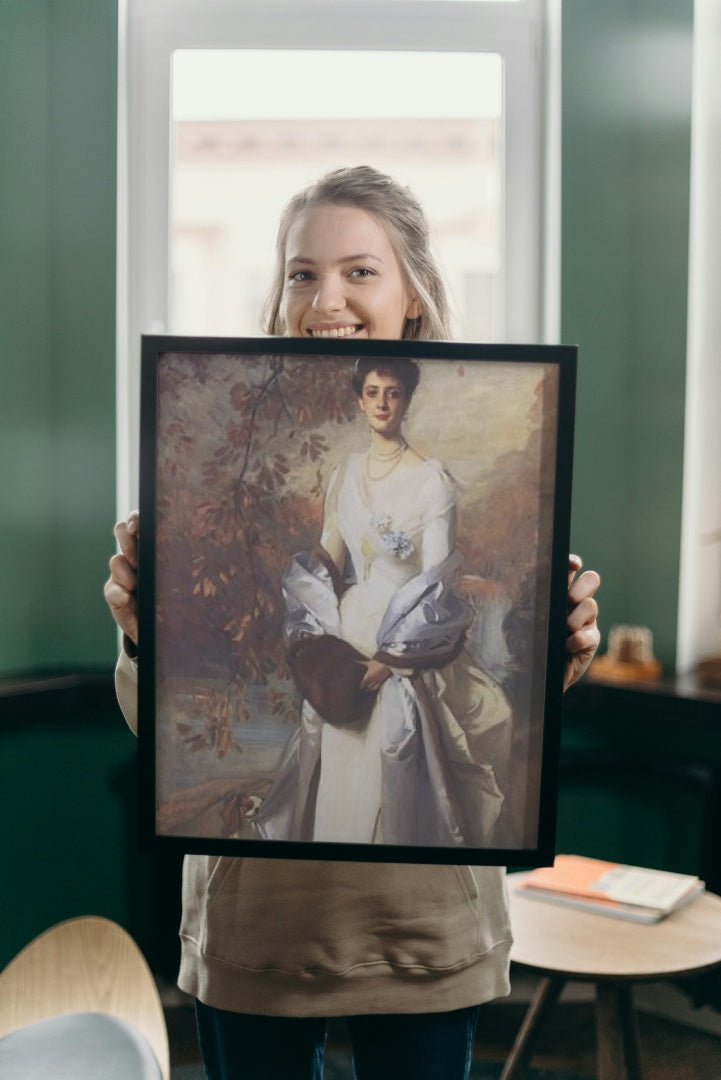 Portrait of Pauline Astor by John Singer Sargent Realism Art dated 1898