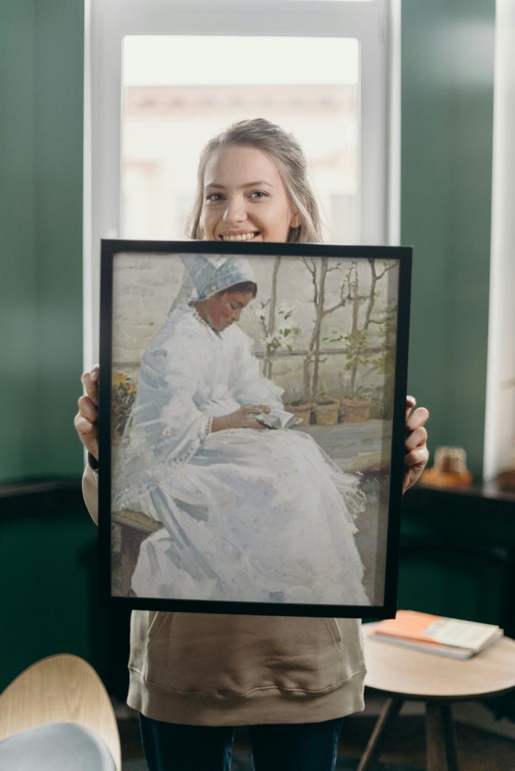 Communion Day by Edward E. Simmons Realism Art