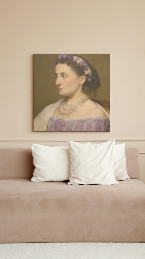 Duchess de Fitz James by Henri Fantin-Latour Realism Art dated 1867