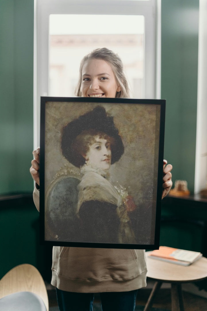 Portrait of a Parisian Lady by Louise Abb&#233;ma