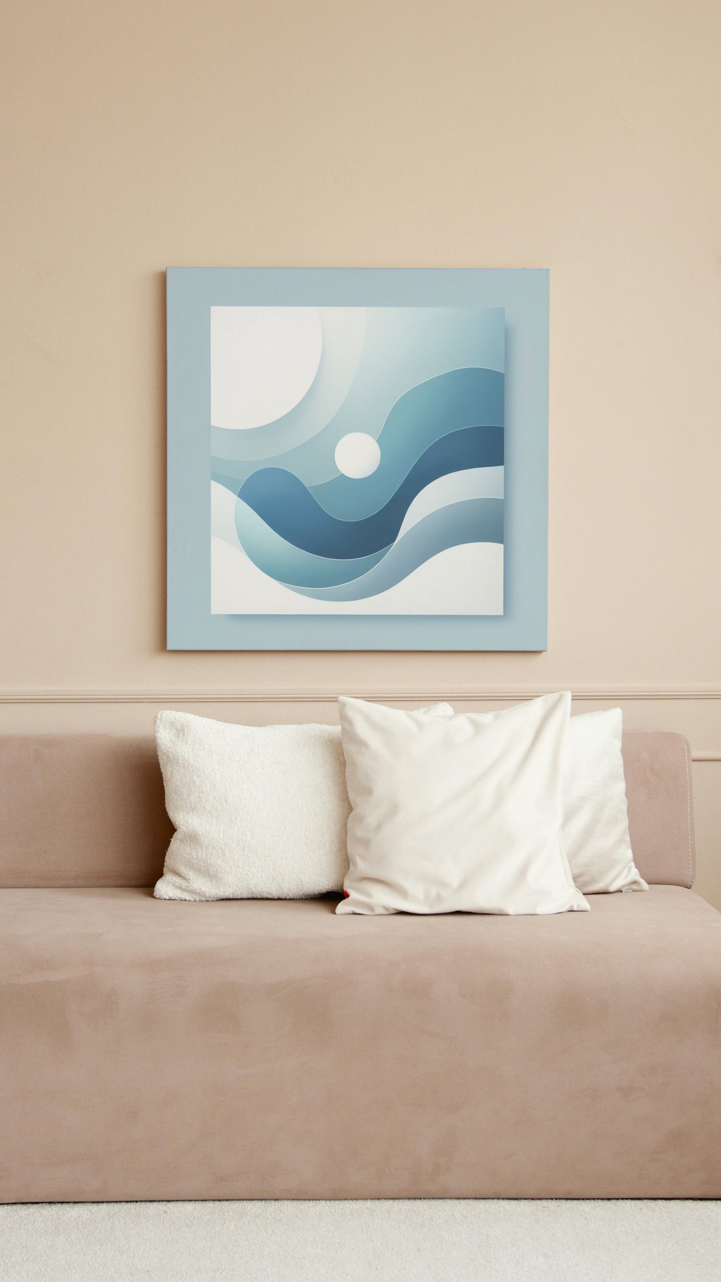 Nirantar Serene Vistas - Abstract Art