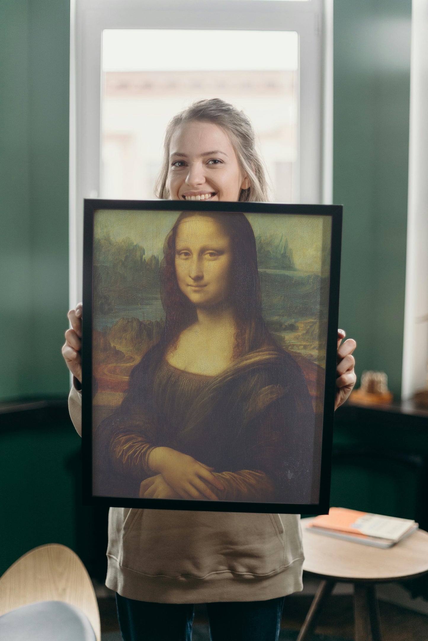 Monalisa - Reprint of Leonardo Da Vinci's Masterpiece