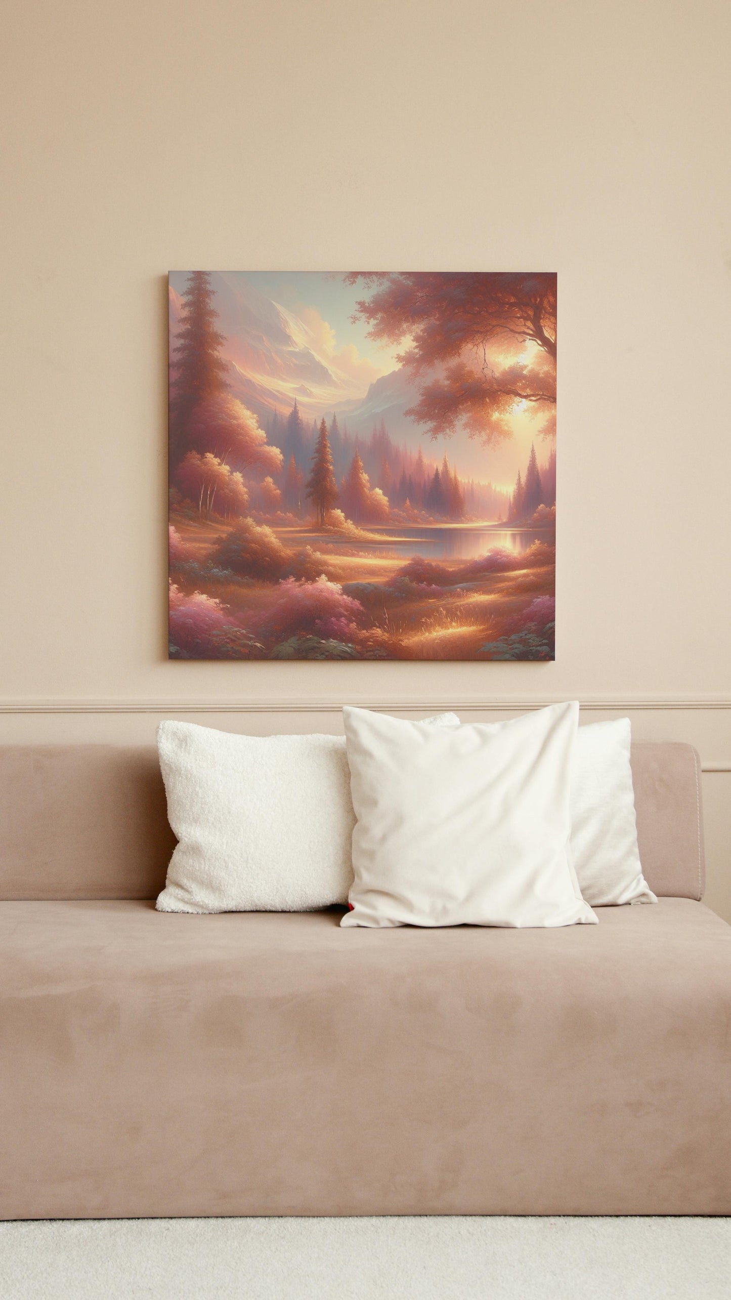 Auroralis Vistarama Landscape Oilpainting Art