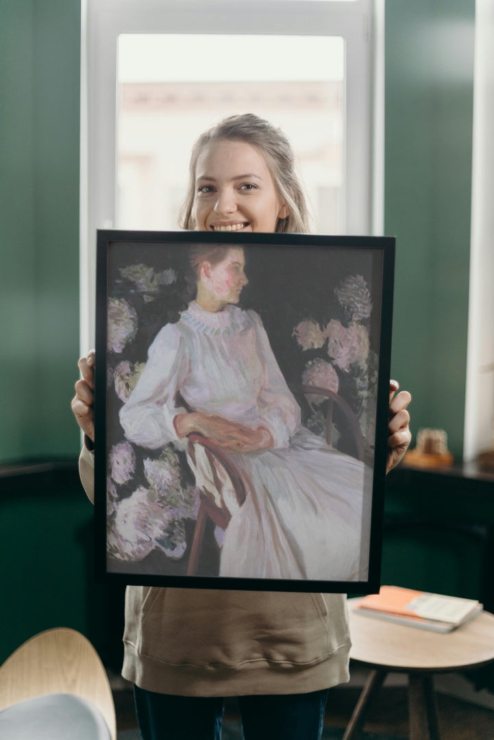 Portrait of Katharine Chase Shapleigh by John Singer Sargent Realism Art dated 1890