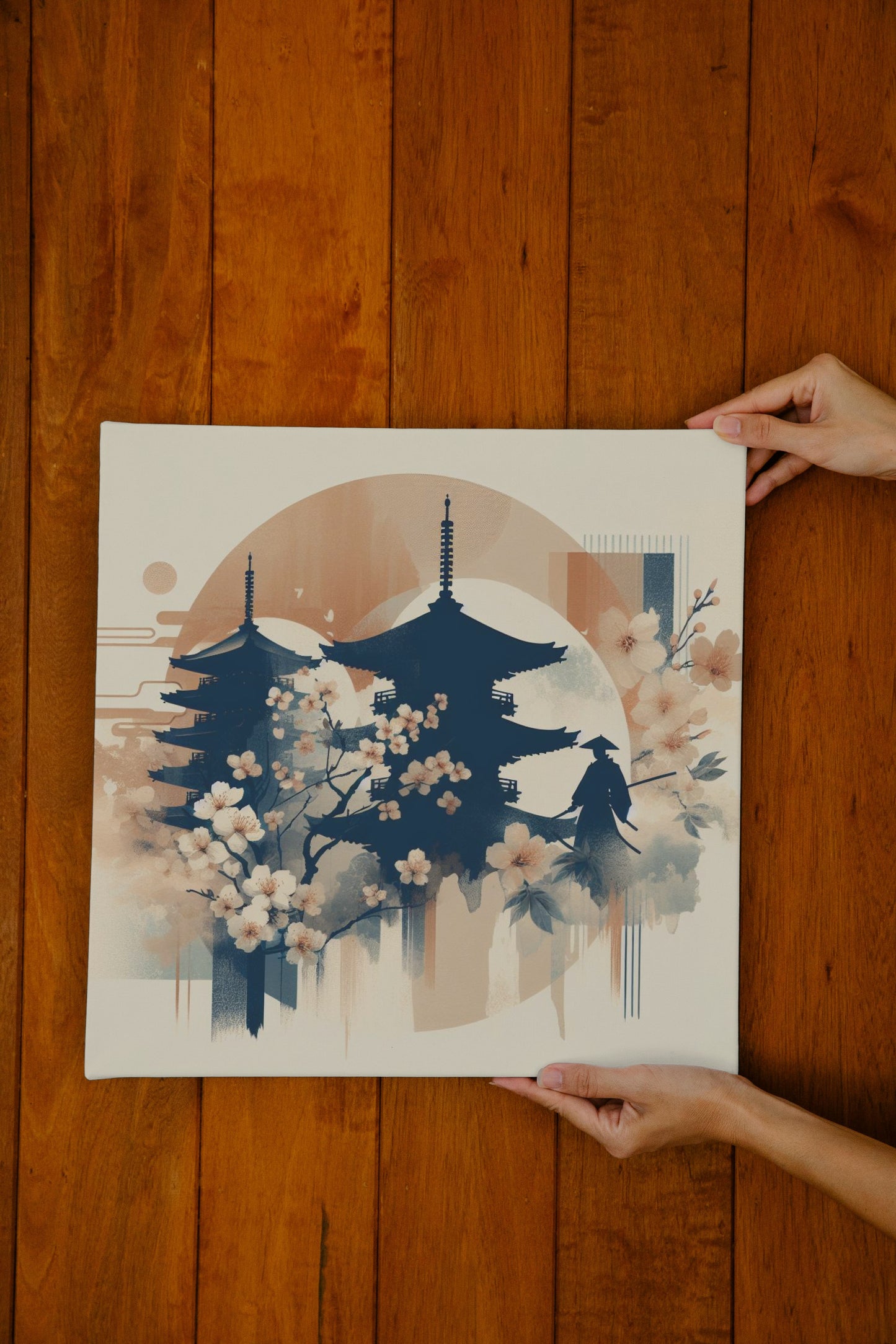 Elysian Prashanta Japanese Watercolor Art