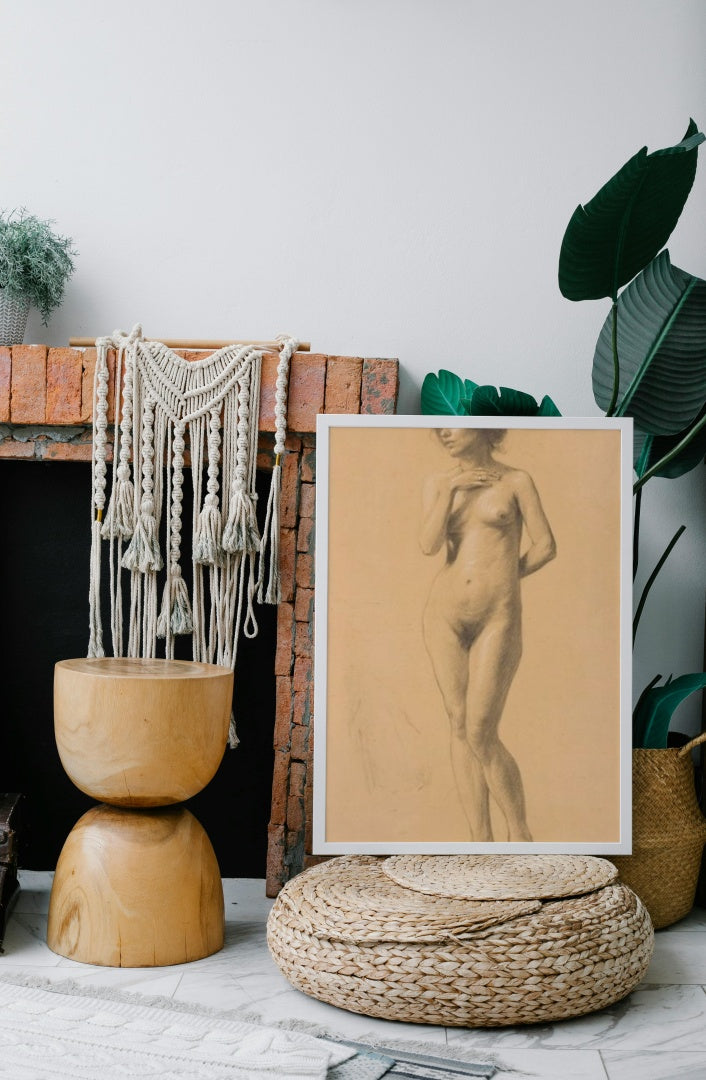 Female nude by Paul Mathiopoulos Realism Art