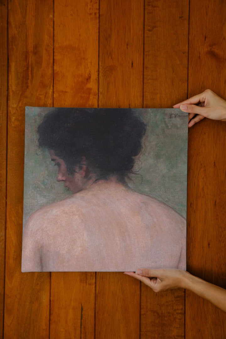 Back of a woman by Eliseu Visconti Impressionism Art dated 1895