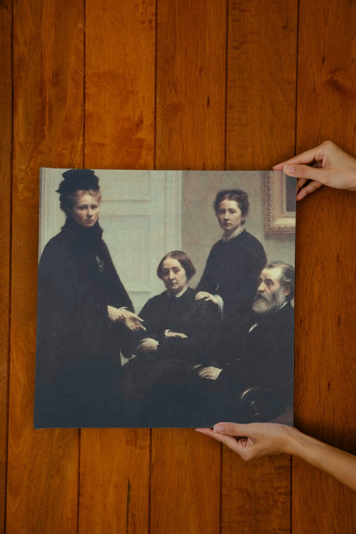 The Dubourg Family by Henri Fantin-Latour Realism Art dated 1878