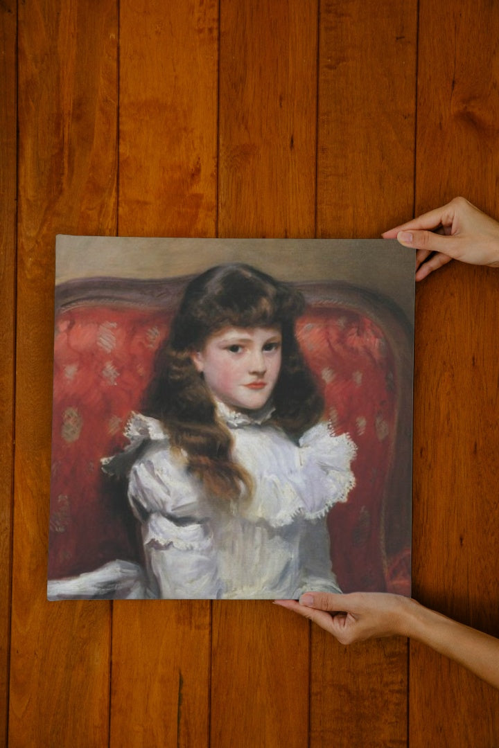 Miss Cara Burch by John Singer Sargent Realism Art dated 1888