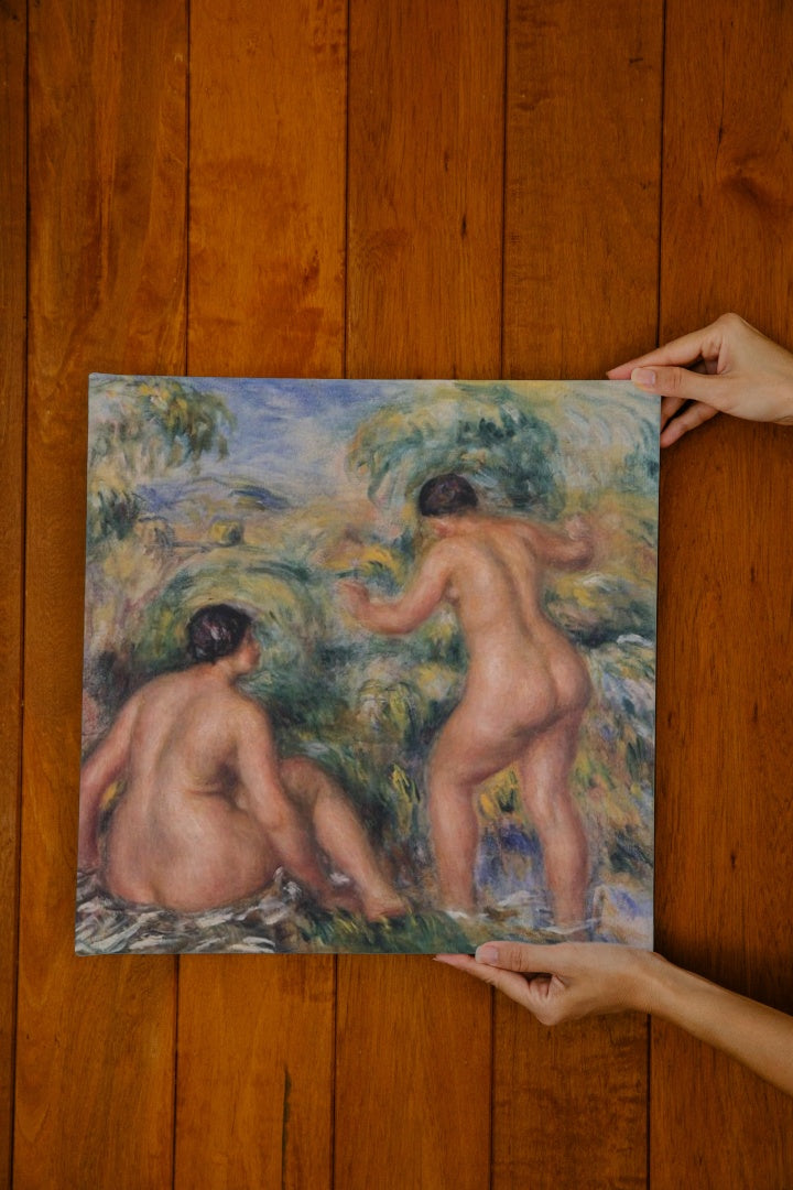 Bathers by Pierre-Auguste Renoir Impressionism Art dated 1917