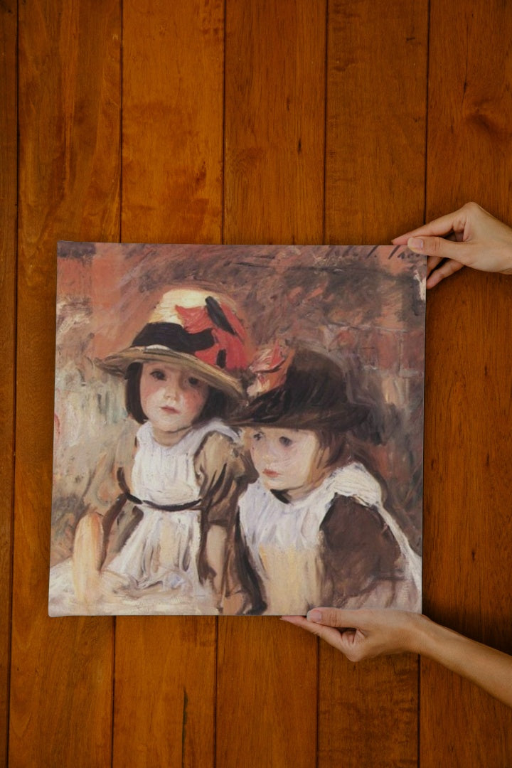 Village Children by John Singer Sargent Impressionism Art dated 1890