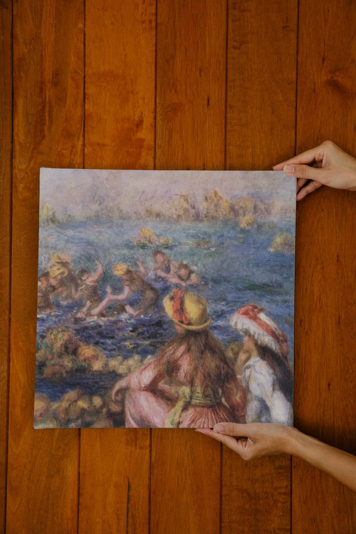 Bathers by Pierre-Auguste Renoir Impressionism Art dated 1892